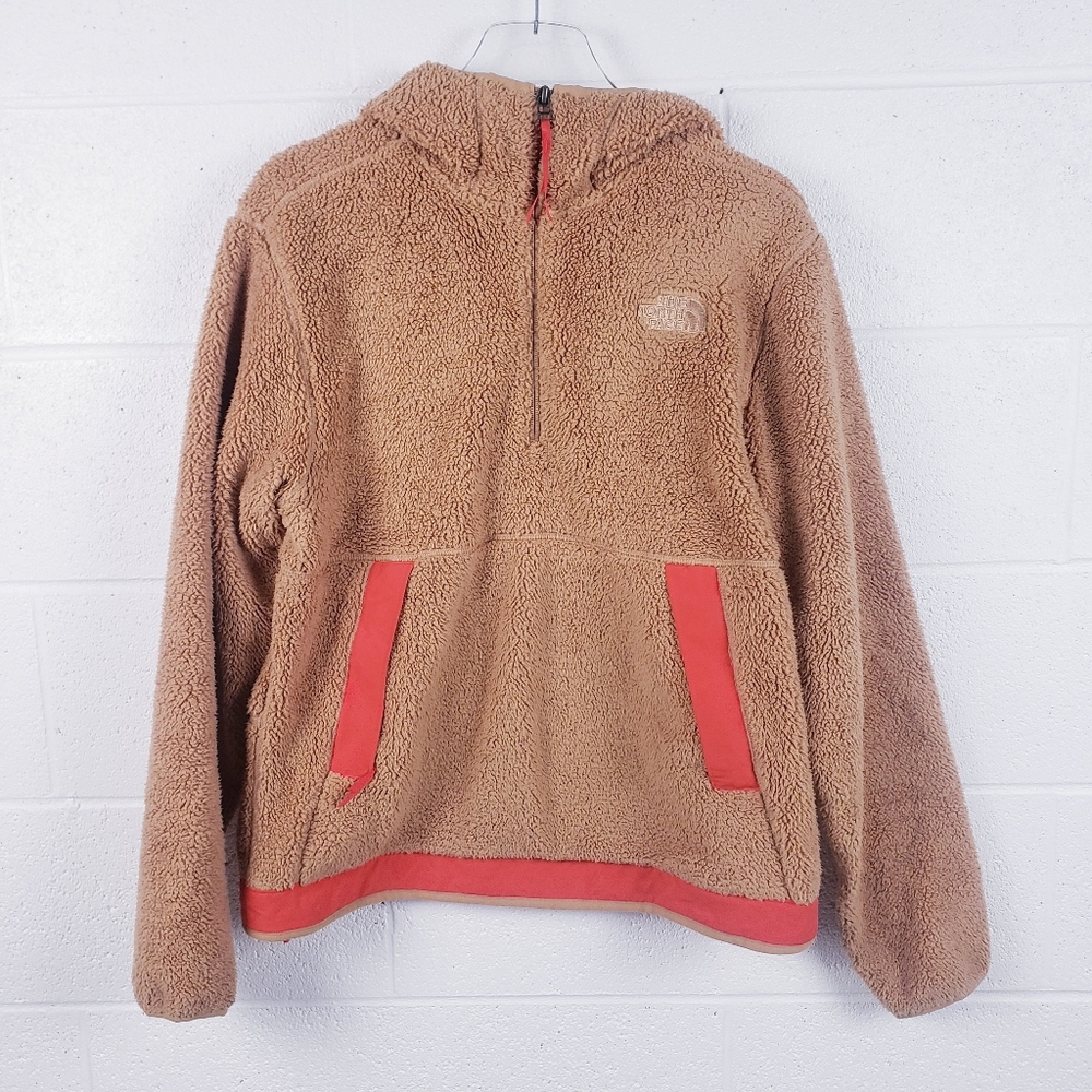 The North Face Campshire 2 Sherpa Fleece 1/2 Zip Hoody Jacket Coat‎ Men's Small